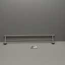 JQK Double Bath Towel Bar, 33 Inch 304 Stainless Steel Thicken 0.8mm Towel Rack for Bathroom, Towel Holder Brushed Finished Wall Mount, Useable Length 30 Inch, TB100L30-BN