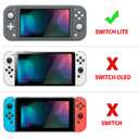playvital ZealProtect Protective Case for Nintendo Switch Lite, Hard Shell Ergonomic Grip Cover for Nintendo Switch Lite w/Screen Protector & Thumb Grip Caps & Button Caps - Classics SNES Style