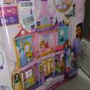 Mattel Disney Princess Toys, Ultimate Castle 4 Ft Tall with Lights & Sounds, 3 Levels, 10 Play Areas and 25+ Furniture & Pieces, Inspired by Disney Movies, One Size