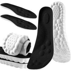 Orders My 4D Cloud Steppers Insoles for Men Women, Memory Foam Arch Support Inserts for Heel & Foot Comfort Shock Absorption Cushioned Insoles for Standing, Work Boots & Sneakers Placed Recently by Me Size: Men: Us 7-10/ Women: Us 8.5-12