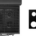 Custom Fit Reusable Burner Liner for Whirlpool Gas Range Stove Protect Your Stovetop with this Splatter Guard Cover - WFG775H0HZ