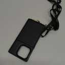 Vofolen for iPhone 16 Pro Case Wallet with Card Holder Crossbody Lanyard Strap Leather with Magnetic Clasp Heavy Duty Shockproof Protective Flip Cover for iPhone 16 Pro Phone Case for Women, Black