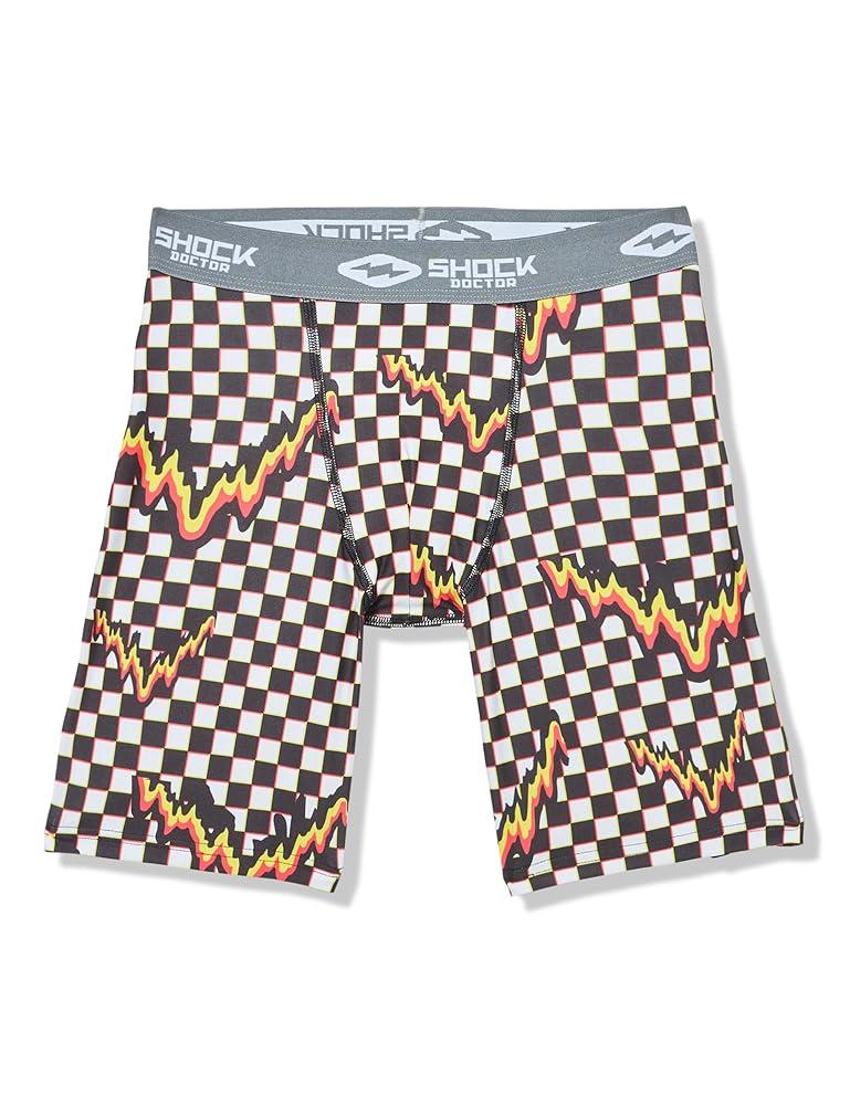 ‎Shock Doctor Compression Short Underwear for Men with BioFlex Cup. Athletic Support, Size: M