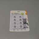 Aieve Appliance Rollers, 8 Pack Small Appliance Slider, Self Adhesive Caster Wheels, Mini Swivel Wheels for Kitchen Countertop Easy Moving