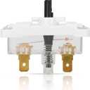 WE4M416 248c1146p001 Dryer Switch Compatible with GE, Hotpoint, Kenmore, Dryer Push to Start Switch WE4M416, Dryer Start Switch Replacement 1811209 PS3487190 AP4980900 EAP3487190 WE4M367 1pack