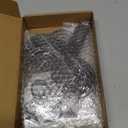 Therwen 20 Pcs Metal Table Numbers 1-20 Table Numbers for Wedding Reception 12 Inch Stainless Steel Party Desk Figure with Sturdy Holder Base for Banquet Wedding Party Event Catering(Black)