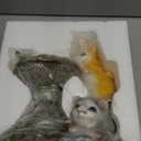 Solar Garden Statue Cat - Solar Lights Outdoor Cat, Decorative Animal Lamp, Yard, Patio, Lawn Art Decoration, Housewarming Gift 8.66 Inch Tall