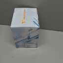 Youth Soccer Ball Size 3/4/5, Kids Outdoor Play Game Training Practice Soccer Ball for Teen Boy Girl Indoor Outdoor with 1 Pump 1 Net Bag and 1 Gift Box (White 2 packs)