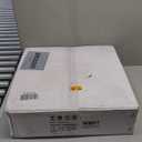 Q&S Beaded Chandelier Farmhouse White Wood Beaded Boho Light Fixture Vintage Antique 8 Lights for Dining Room Nursery Kitchen Foyer Bedroom Living Room UL Listed