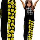 Paradise Towelwear Co. Towel Pants for Swimmers – Smiley Face- Cotton Terry Towel Pants – Beach Coverup – Resort Wear – Swim wear (Adult M) Brown