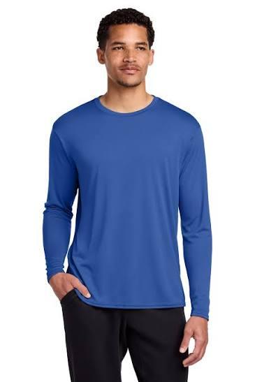 Port & Co® Long Sleeve Performance Tee
Adult Size:M