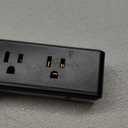 SLIM 600J W USB A/C6 FT BLK FLAT SURGE