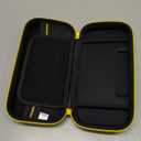 Orzly Case for Nintendo Switch Lite - Portable Travel Carry Case with storage for Switch Lite Games & Accessories [Yellow]