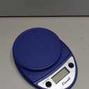 Escali Primo Digital Food Scale Multi-Functional Kitchen Scale and Baking Scale for Precise Weight Measuring and Portion Control, 8.5 x 6 x 1.5 inches, Royal Blue