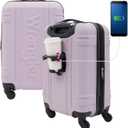 Wrangler 20" Astral Hardside Carry-On Luggage, Lilac