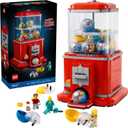 LEGO Ideas Minifigure Vending Machine Building Set for Adults - Creative Office Decor or Home Book Shelf Display - Capsule Dispensing Toy - Nostalgic Gift for Men and Women, 18+ - 21358