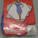 Morph Air Hostess Costume for Women Blue - Retro Stewardess Outfit Womens - Flight Attendant Costume for Women (Small)