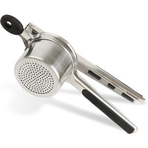 Mindful Design Large 15oz Potato Ricer, Heavy Duty Stainless Steel Potato Masher and Ricer Kitchen Tool, Press and Mash Kitchen Gadget For Perfect Mashed Potatoes Every time