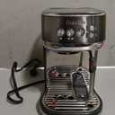 Breville BES500BST Bambino Plus Espresso Machine, Black Stainless Steel