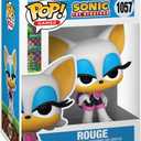 Funko Pop Games: Sonic - Rogue The Bat - Rouge - Sonic The Hedgehog - Collectable Vinyl Figure - Gift Idea - Official Merchandise - Toys for Kids & Adults - Video Games Fans