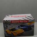 Kids Toy-Electric Powered Slot Car Race Track Set Boys Toys for 6 7 8-12 Years Old Boy Girl Best Gifts (Blue and Yellow Car)