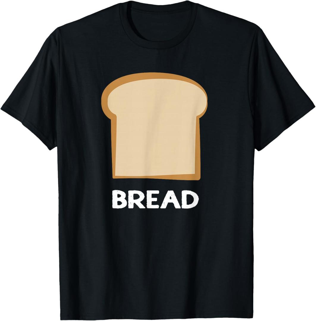 Bread Design Slice of Bread T-Shirt, Size Small