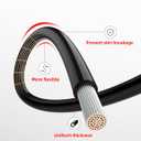 NAOEVO 14 Gauge Wire 300ft, 14 AWG Wire 6 Colors 50ft Each Spool, Flexible Silicone Tinned Copper Electrical Cable, Wiring kit for Breadboard/Automotive/DIY/Battery, 200