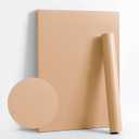 Dimoon 393''x17.7'' Orange Peel and Stick Wallpaper Contact Paper Modern Self Adhesive Wall Paper Removable Renter Friendly Textured Solid Color Shelf Cabinet Vinyl Roll (393''x17.7'',Coral Orange)