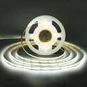 COB LED Strip Lights DC 12V LED Strip Flexible Super Bright LED Strips,16.4ft 6500K White,CRI 90+,2400LEDs High Density Uniform Light for Bedroom Home Room Decor (No Adapter or Controller)