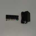 6V Power Supply AC Adapter DC 6Volt Power Adapter Charger DC in 6V Power Cord with 8 Interchangeable Plug for 100mA 300mA 400mA 500mA 600mA 700mA 800mA 900mA 1000mA 1500mA 2000mA Equipment