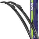 AJK Wiper Blades for Chevrolet Silverado 2019 2020 2021 2022 2023 2024, 2 Piece All Weather OEM Quality Automotive Replacement Windshield Wiper Blades for My Car