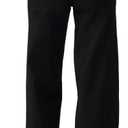 Levi's Women's 318 Shaping Wide-Leg Jeans, Black, Size 32