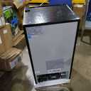 FRIGIDAIRE EFR376-BLACK 3.1 Cu Ft Black Retro Bar Fridge with Side Bottle Opener
