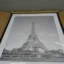Upsimples 19x25 Frame, Display Pictures 16x20 with Mat or 19 x 25 Without, Wall Hanging Poster Frames, Black, 1 Pack