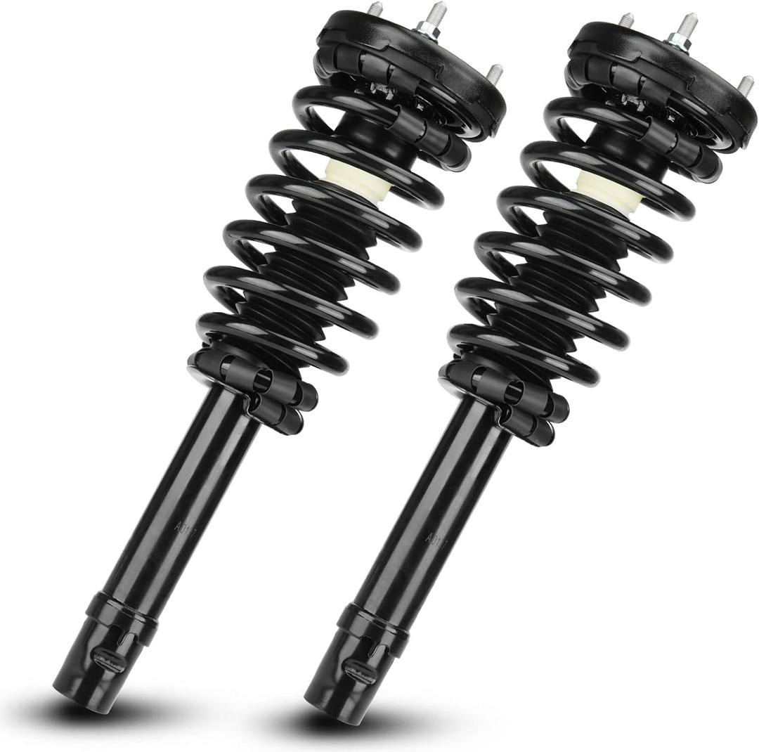 Front Complete Strut Shock Absorber with Spring Assembly Compatible with Hyundai Azera 2006 2007 2008 2009 2010 2011, for Sonata 2006-2010, Replace 172281, 2 Pcs