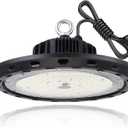 200W UFO LED High Bay Light,5000K 30000LM,High Bay Lighting for Shop,Warehouse,Garage,Factory & Commercial Use,1-Pack,AC100-277V