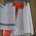 Hosfais Bookcase 4 Tier Bookshelf, Vintage Small Bookshelf for Spaces, Wooden Book Shelf for Living Room Bedroom White