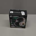 Ozeino Gaming Headset for PC, Ps4, Ps5, Xbox Headset with 7.1 Surround Sound Gaming Headphones with Noise Canceling Mic, LED Light Over Ear Headphones for Switch, Xbox Series X/S, Laptop, Mobile White