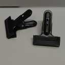 QWORK Medium Grip Metal Spring Clamps 4.25" – 10 Pcs Strong Steel Clips for Backdrops, Photos & Woodwork