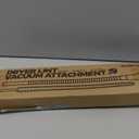 Holikme Dryer Vent Cleaner Kit 2 Pieces - Upgraded Dryer Lint Screens Cleaner Brush Part, Compatible with Most Vacuum Cleaner, Vacuum Hose Attachment & Refrigerator Coil Brush, Quickly Lint Remove, Blue