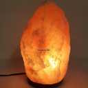 Dimmable Salt Lamp, Natural Himalayan Crystal Rock Salt Lamp Pink Light, Hand Crafted Wooden Base Direct from Foothills of The Himalayas Home Decor, Night Light & Gifts