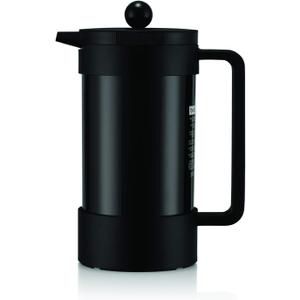 Bodum Bean Sustainable French Press Coffee Maker, 34 Ounce, Black