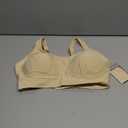 Underoutfit Bra for Women - Wireless Everyday Bra with Adjustable Straps (Large, Sand)