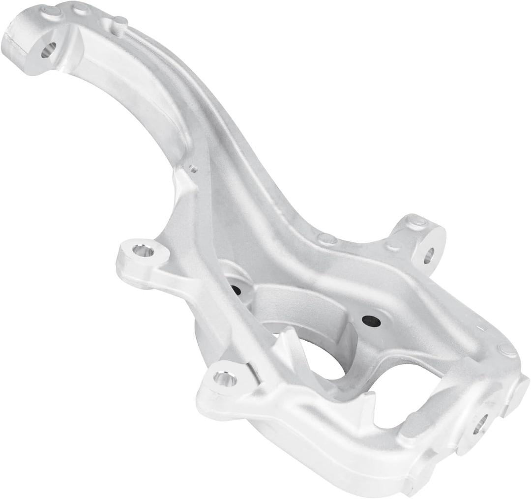 Front Left Steering Knuckle Fit for Dodge Ram 1500 2003-2010, for Ram 1500 2011-2018, for Ram 1500 Classic 2019-2021 (Only Fit 4WD/AWD), Replacement for 698-239, Driver side