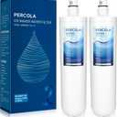 PERCOLA Manitowoc K00338/K00337 Arctic Pure Ice Maker Water Filter, Compatible with Manitowoc AR-10000 Ice Maker (Pack of 2)