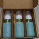 Dr. Brown's Anti-Colic Options+ Narrow Glass Baby Bottles 4 oz/120 mL, with Level 1 Slow Flow Nipple, 3 Pack 0m+ with Mint 100% Silicone Sleeves, BPA-Free