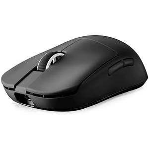 MCHOSE L7 Ultra+ Wireless Gaming Mouse, Lightweight 48g, Ergonomic Mouse with 42K DPI, PAW3950, Optical Switch, 20000 FPS, Dual 8K Polling and 7 Programmable Buttons, 3-Mode Connect, PC/Mac - Black