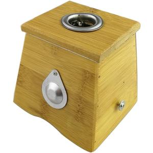 Winterworm Bamboo One Hole Healing Box for Moxa Moxibustion Medicine Therapy