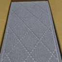 KOOTETA Stair Treads for Wooden Steps Indoor, 15 Pack 8" X 30" Non Slip Carpet Stair Treads with Reusable Adhesive for Kids Elders and Dogs, Surface Polyester TPR Backing Stair Rugs, Grey