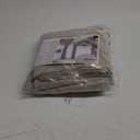 YoungsTex Dark Oatmeal Linen Semi Sheer Curtains 2 Panels for Living Room - Tan Window Drapes Light Filtering with Back Tab Rod Pocket Privacy for Farmhouse Bedroom, 52 X 72 Inch